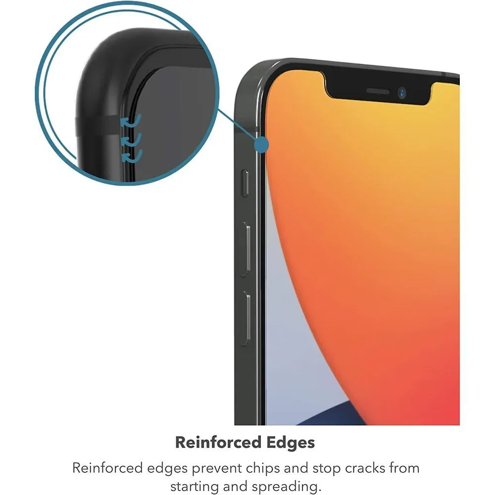 ZAGG Glass Elite Visionguard+ Screen Protector For iPhone 12 Mini (5.4